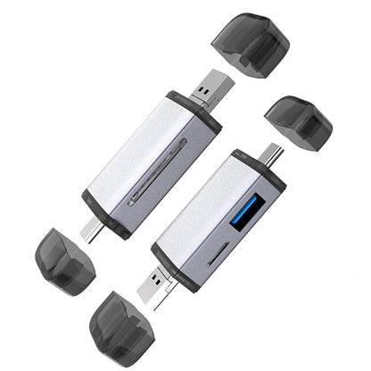 Typce - C+USB+Micro USB OTG Card Reader - ORIWHIZ