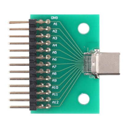 Type C Male Test Board USB 3.1 with PCB Board 24P+2P Connector, Type C Male - ORIWHIZ