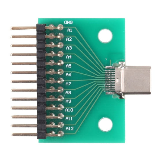 Type C Male Test Board USB 3.1 with PCB Board 24P+2P Connector, Type C Male - ORIWHIZ