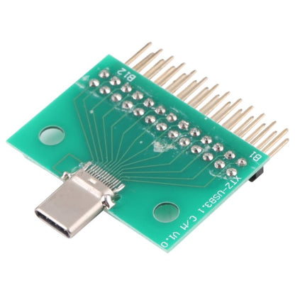 Type C Male Test Board USB 3.1 with PCB Board 24P+2P Connector, Type C Male - ORIWHIZ