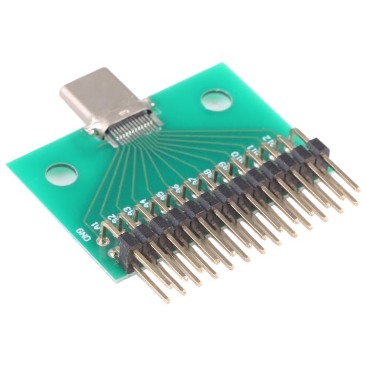 Type C Male Test Board USB 3.1 with PCB Board 24P+2P Connector, Type C Male - ORIWHIZ