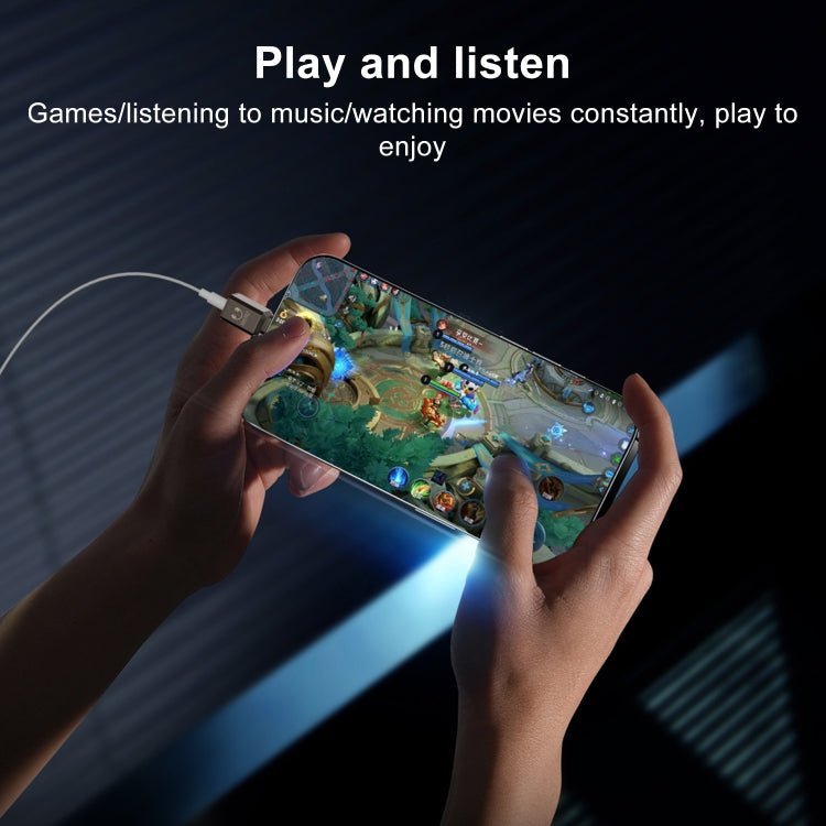 Type - C / USB - C to 3.5mm Earphone Digital Audio Adapter - ORIWHIZ