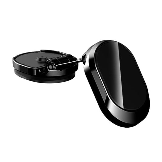 U18 Mini Car Foldable Rotating Magnetic Mobile Phone Navigation Holder, U18 (Black), U18 (Silver) - ORIWHIZ