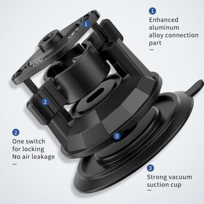 UBA - P1L Car Flexible Tablet Suction Cup Clamp Holder with Extension Rod without Remote Control, UBA - P1L - ORIWHIZ