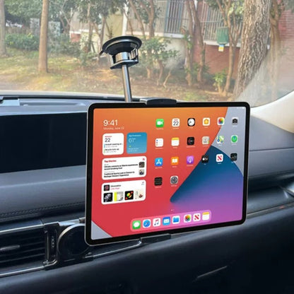 UBA - P1L Car Flexible Tablet Suction Cup Clamp Holder with Extension Rod without Remote Control, UBA - P1L - ORIWHIZ