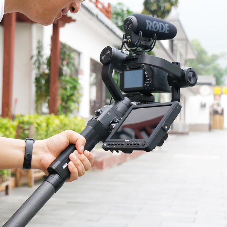 Ulanzi Agimbalgear Hand - Held Stabilization Gimbal Carbon Fiber Extension Rod For DJI RONIN - S, For DJI RONIN - S Length: 35.5cm - ORIWHIZDJI & Insta360 AccessoriesOthersUniversal Grip Tripod