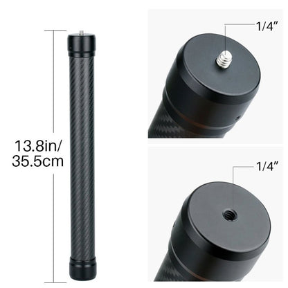 Ulanzi Agimbalgear Hand - Held Stabilization Gimbal Carbon Fiber Extension Rod For DJI RONIN - S, For DJI RONIN - S Length: 35.5cm - ORIWHIZDJI & Insta360 AccessoriesOthersUniversal Grip Tripod