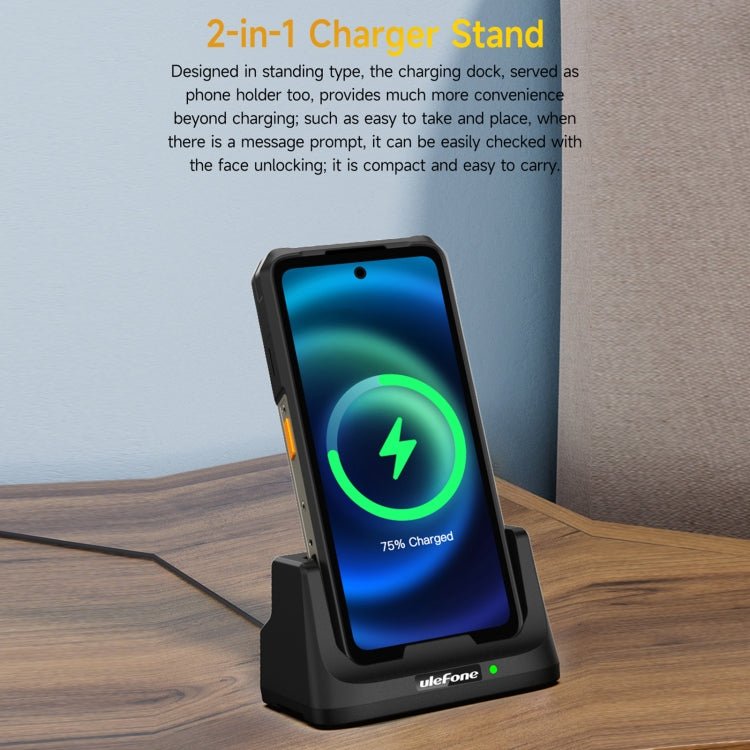 Ulefone UAS22 33W Desk Charging Dock For Armor 26 Ultra, For Armor 26 Ultra - ORIWHIZ