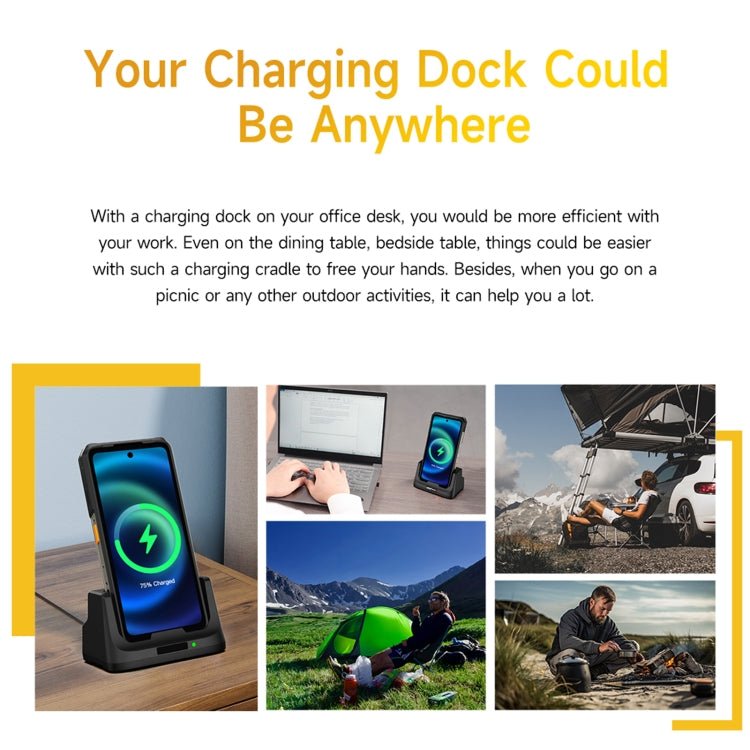 Ulefone UAS22 33W Desk Charging Dock For Armor 26 Ultra, For Armor 26 Ultra - ORIWHIZ