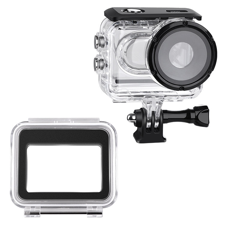 Underwater Waterproof Housing Case with Touch Back Cover, For Insta360 GO 3 / 3S - ORIWHIZDJI & Insta360 AccessoriesInsta360 GO SeriesProtection & Cases