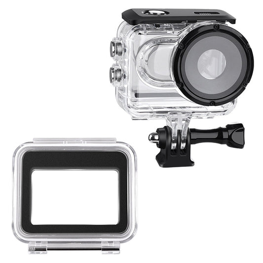 Underwater Waterproof Housing Case with Touch Back Cover, For Insta360 GO 3 / 3S - ORIWHIZDJI & Insta360 AccessoriesInsta360 GO SeriesProtection & Cases