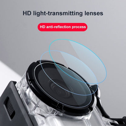 Underwater Waterproof Housing Case with Touch Back Cover, For Insta360 GO 3 / 3S - ORIWHIZDJI & Insta360 AccessoriesInsta360 GO SeriesProtection & Cases