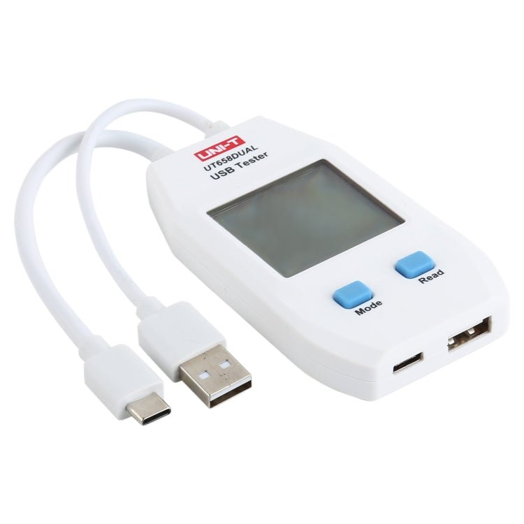UNI - T USB Voltmeter Ammeter Tester UT658DUAL, UT658DUAL - ORIWHIZ