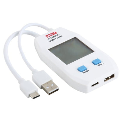 UNI - T USB Voltmeter Ammeter Tester UT658DUAL, UT658DUAL - ORIWHIZ