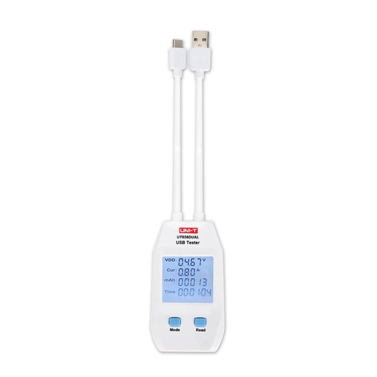 UNI - T USB Voltmeter Ammeter Tester UT658DUAL, UT658DUAL - ORIWHIZ