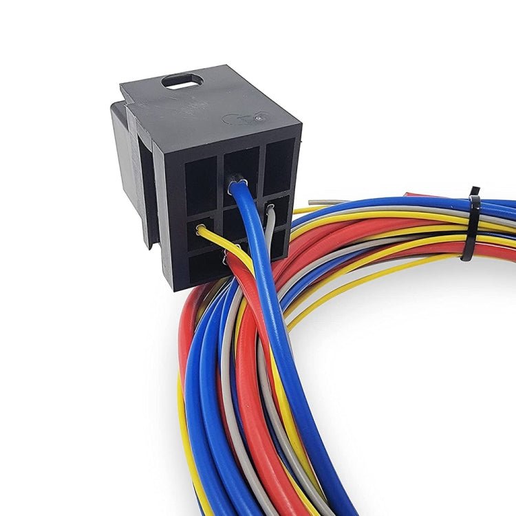 Universal 30A 12V Electric Fuel Pump Relay Kit, 30A 12V - ORIWHIZCar Replacement PartsDIY CablesIn Car