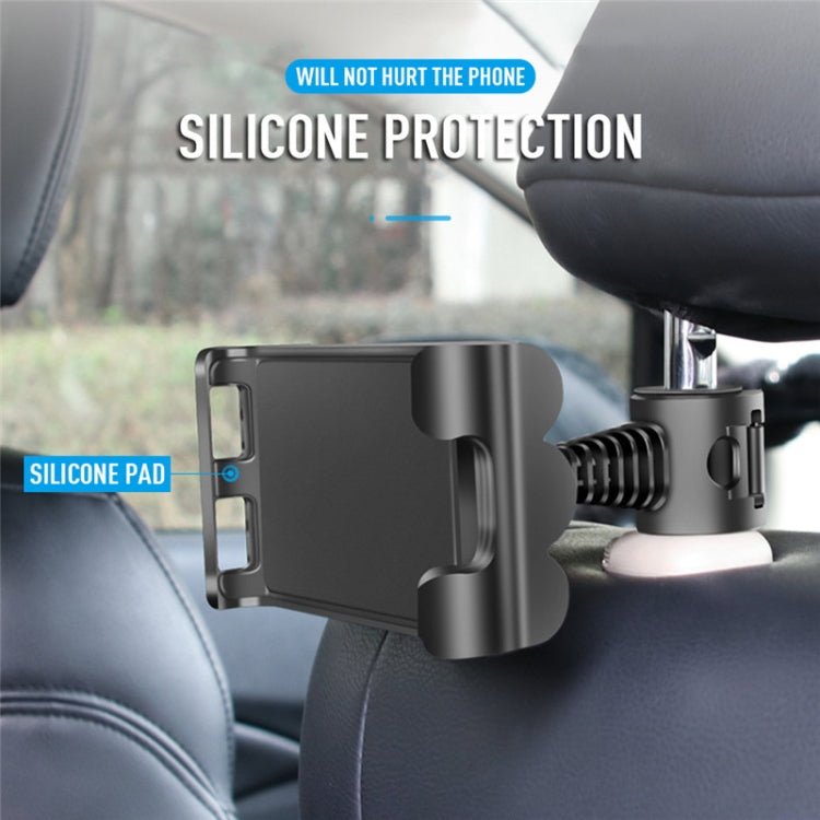 Universal Adjustable Car Tablet Stand Holder Car Seat Back Bracket For 4 - 11 Inch Tablet - ORIWHIZ