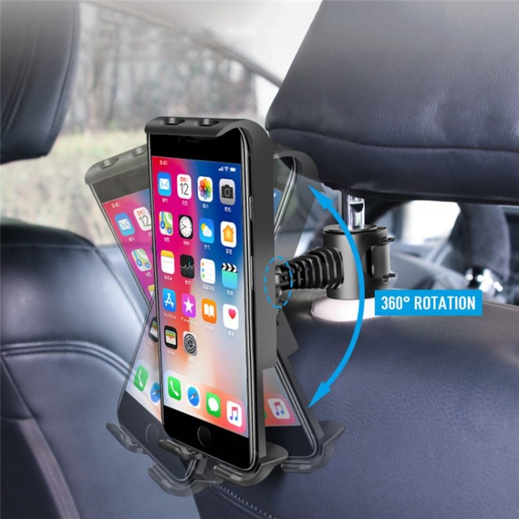 Universal Adjustable Car Tablet Stand Holder Car Seat Back Bracket For 4 - 11 Inch Tablet - ORIWHIZ