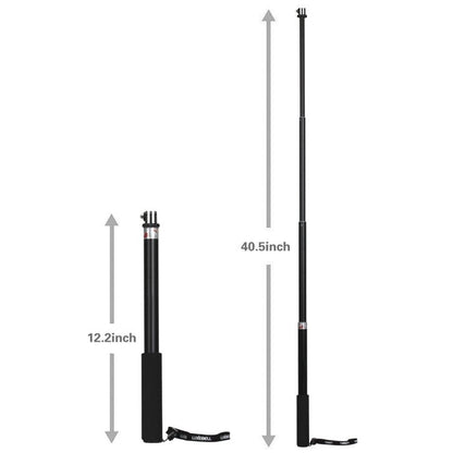 Universal Aluminum Alloy Selfie Stick with Adapter, Length: 25 - 75cm, Length: 25 - 75cm - ORIWHIZDJI & Insta360 AccessoriesExtendable PoleUniversal Grip Tripod