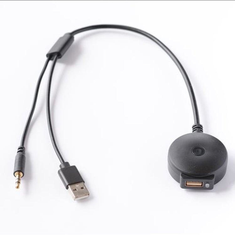 Universal Car Bluetooth Adapter Radio Stereo AUX Cable Adapter AUX USB Interface, AUX USB Interface - ORIWHIZCar Replacement PartsDIY CablesIn Car