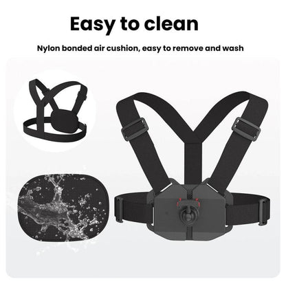 Universal Magnetic Quick - Release Chest Mount Harness For Action Cameras POV Hands - Free Recording, Chest Mount - ORIWHIZChest BeltDJI & Insta360 AccessoriesUniversal Chest & Head Belt