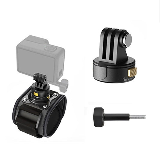 Universal Magnetic Quick - release Wrist Strap Mount for Sports Cameras, Standard Model, With Phone Clip - ORIWHIZDJI & Insta360 AccessoriesUniversal Chest & Head BeltWrist & Neck Strap