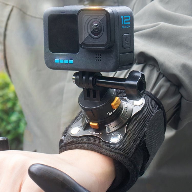 Universal Magnetic Quick - release Wrist Strap Mount for Sports Cameras, Standard Model, With Phone Clip - ORIWHIZDJI & Insta360 AccessoriesUniversal Chest & Head BeltWrist & Neck Strap