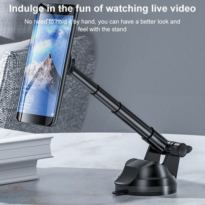 Universal Magnetic Retractable Rotating Car Mobile Phone Holder, Magnetic Retractable Rotating Phone Holder - ORIWHIZ