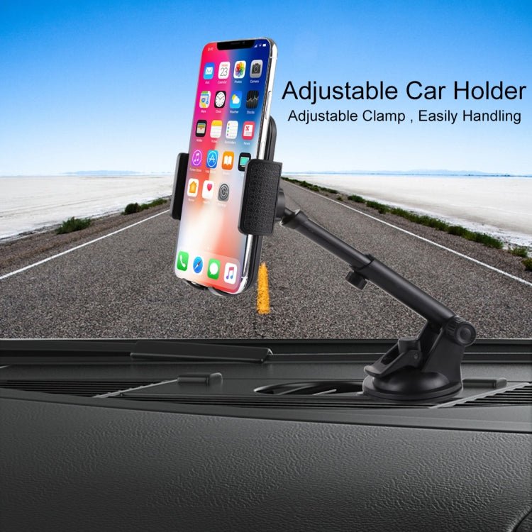 Universal Rotatable Adjustment Car Windshield Mobile Phone Holder with Suction Cup, Rotatable Adjustment Phone Holder - ORIWHIZ