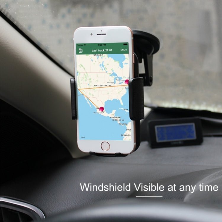 Universal Rotatable Adjustment Car Windshield Mobile Phone Holder with Suction Cup, Rotatable Adjustment Phone Holder - ORIWHIZ
