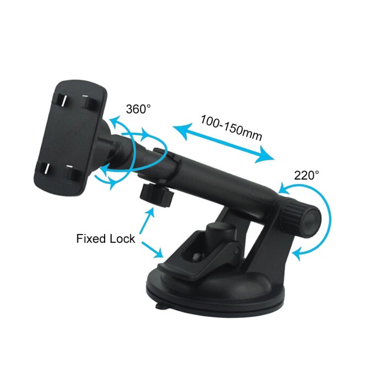Universal Rotatable Adjustment Car Windshield Mobile Phone Holder with Suction Cup, Rotatable Adjustment Phone Holder - ORIWHIZ