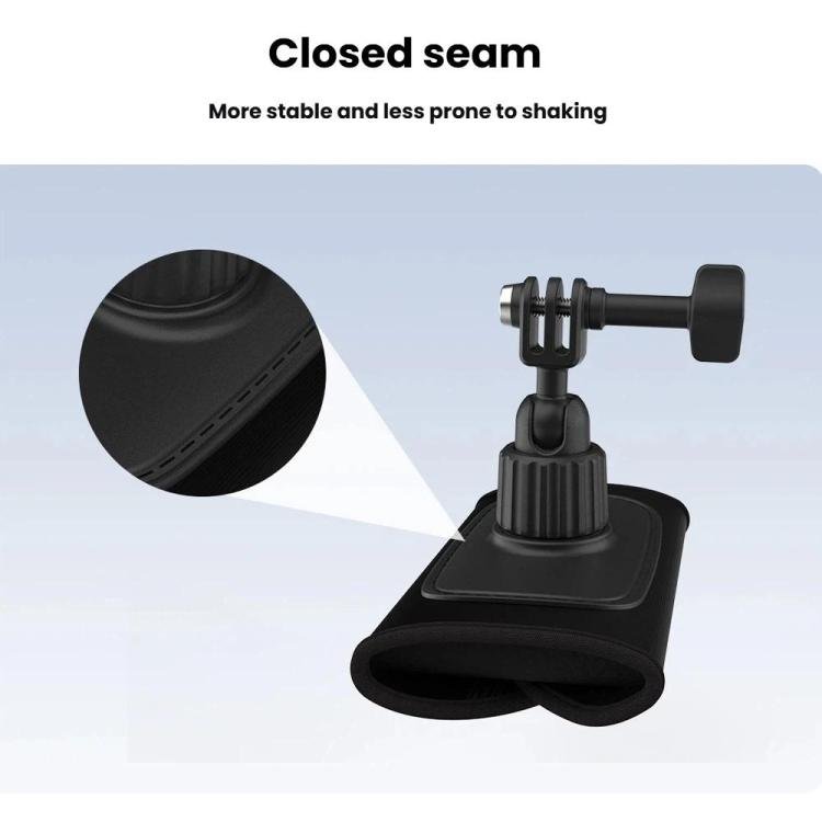 Universal Shoulder Strap Mount For Action Cameras With 360 - Degree Rotating Ball Head Hands - Free POV Shooting - ORIWHIZBackpack ClipDJI & Insta360 AccessoriesUniversal Mount & Holder