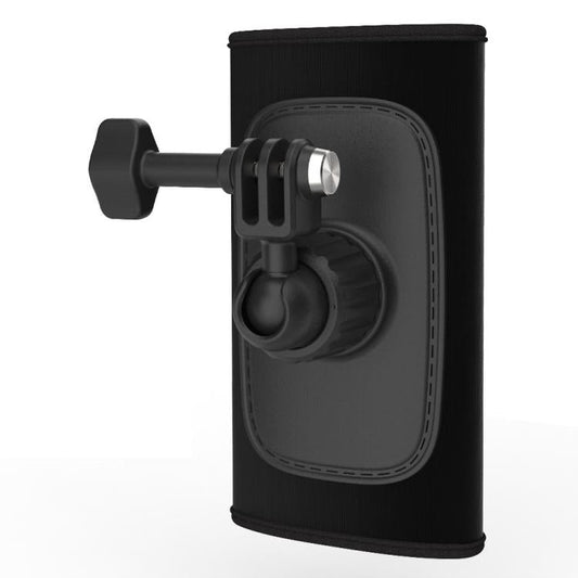 Soporte universal para correa de hombro para cámaras de acción con rótula giratoria de 360 ​​grados - Manos libres - Grabación POV - Clip para mochila ORIWHIZ Accesorios DJI e Insta360 Soporte y abrazadera universal