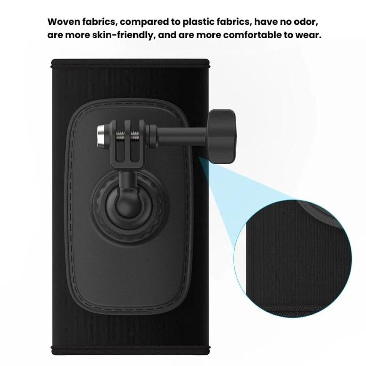 Universal Shoulder Strap Mount For Action Cameras With 360 - Degree Rotating Ball Head Hands - Free POV Shooting - ORIWHIZBackpack ClipDJI & Insta360 AccessoriesUniversal Mount & Holder