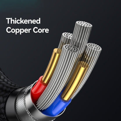 USAMS SJ742 100W USB - C / Type - C to USB - C / Type - C Zinc Alloy Digital Display Fast Data Cable, Length: 1.2m, SJ742USB01, SJ742USB02 - ORIWHIZ