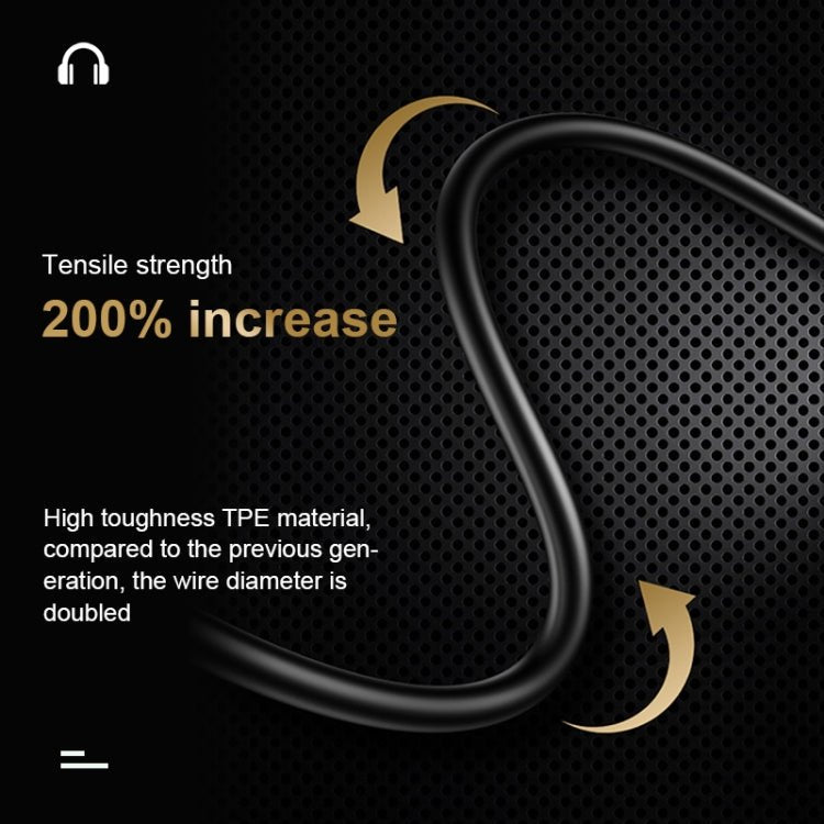 USAMS US - SJ482 EP - 43 Wired In Ear USB - C / Type - C Interface Metal Digital HiFi Noise Reduction Earphones with Mic & Digital Chip, Length: 1.2m - ORIWHIZ
