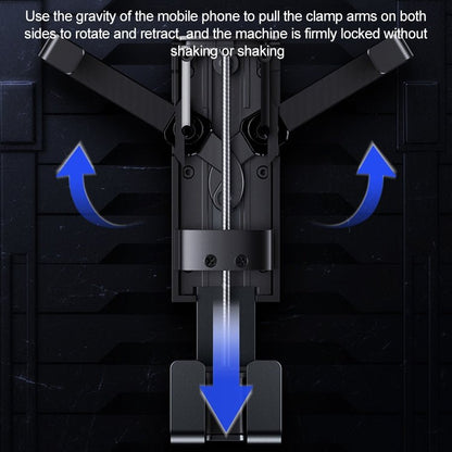 USAMS US - ZJ058 Retractable Gravity Car Holder for 4.7 - 7 inch Smartphones, ZJ058 - ORIWHIZ