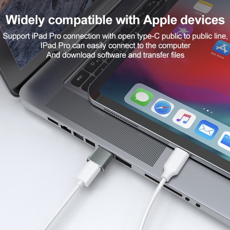 USB 2.0 Male To USB - C / Type - C Female Adapter, Support Charging & Transmission Data - ORIWHIZ