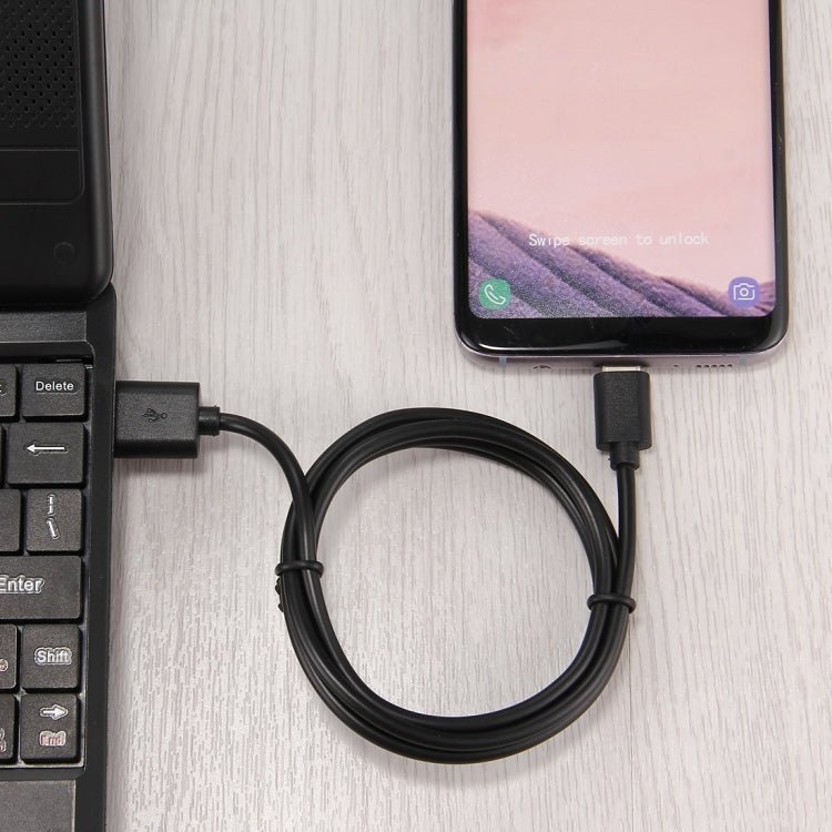 USB 2.0 to USB - C / Type - C Charging Data Cable, Cable Length: 1m - ORIWHIZ
