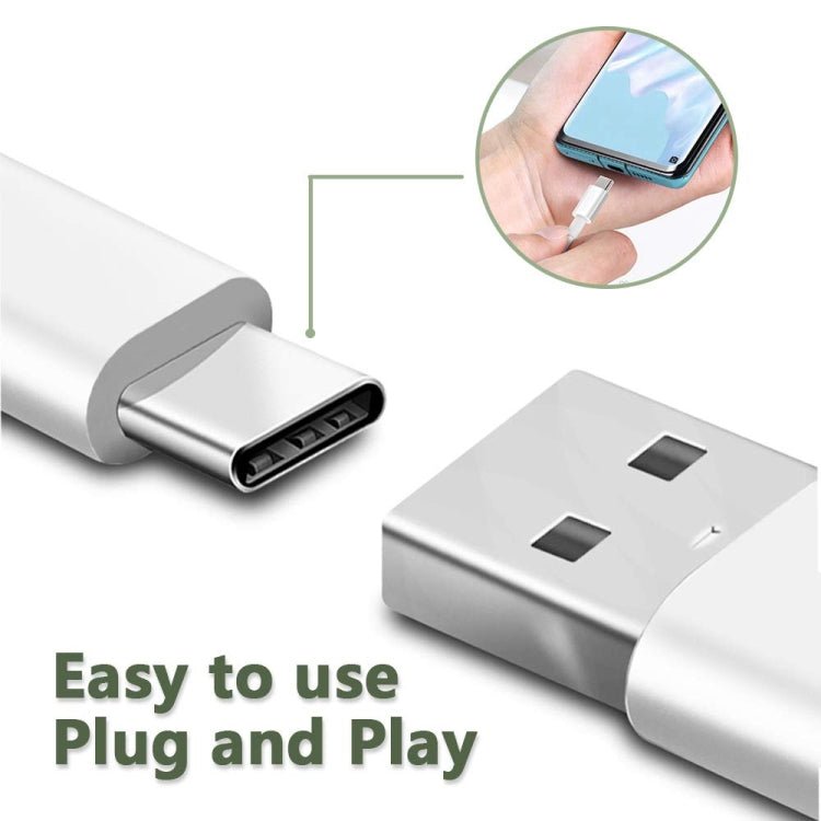USB 2.0 to USB - C / Type - C Charging Data Cable, Cable Length: 1m - ORIWHIZ