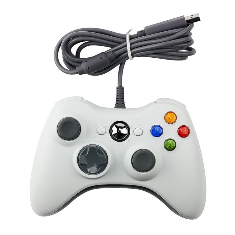 USB 2.0 Wired Controller Gamepad for XBOX360, Plug and Play, Cable Length: 2.5m, For XBOX360, For XBOX360 (Black) - ORIWHIZMicroSoft AccessoriesMicroSoft Accessories GamepadToys & Hobbies