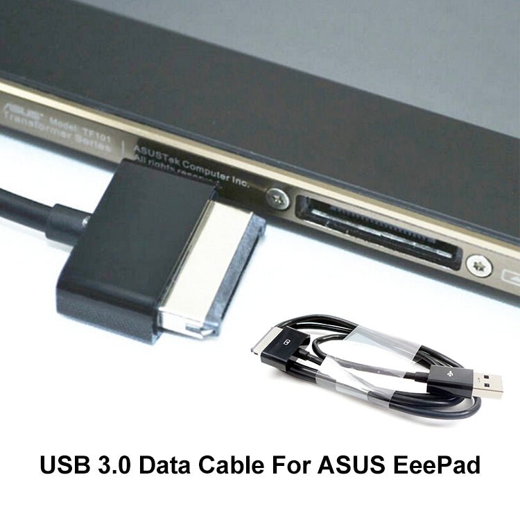 USB 3.0 Data Cable for ASUS EeePad TF101 / TF201 / TF300 / TF700 , Length: 1m, Length: 1m - ORIWHIZ