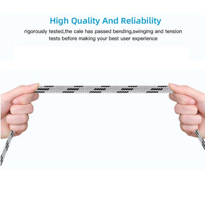 USB 3.0 Female to Micro USB + USB - C / Type - C Male Charging + Transmission OTG Nylon Braided Adapter Cable, Cable Length: 17cm, Micro USB 17cm Grey, Micro USB 17cm Gold - ORIWHIZ