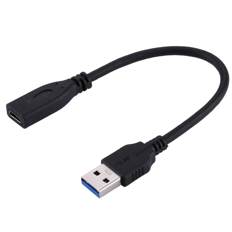 USB 3.0 Male to USB - C / Type - C 3.1 Female Adapter Cable, Cable Length: About 20cm - ORIWHIZ