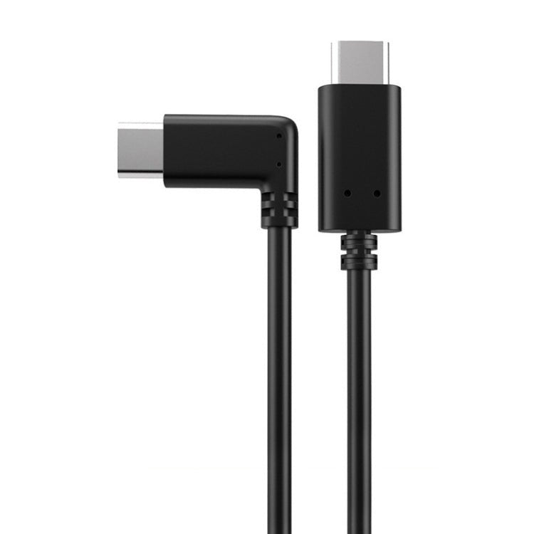 USB 3.2 Gen1 Type - C to USB 3.2 Gen1 Type - C Single Elbow VR Link Cable For Oculus Quest 1 / 2, 3m Single Elbow - ORIWHIZ