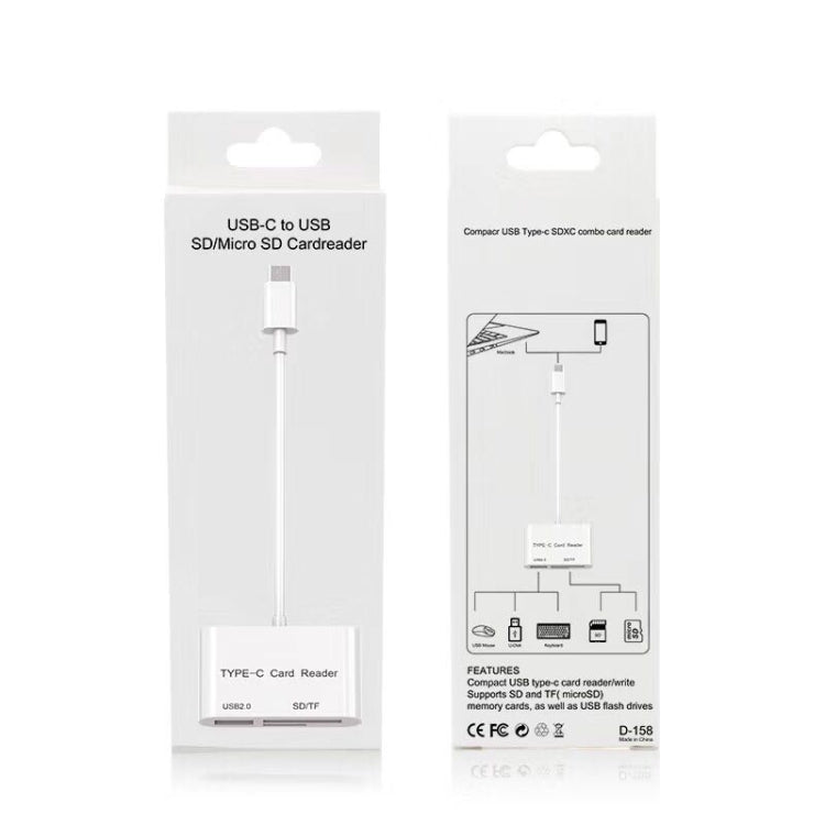 USB - C to USB SD/Micro SD Card Reader - ORIWHIZ