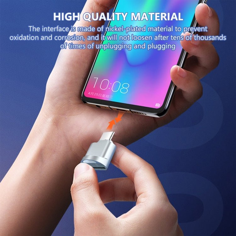 USB - C / Type - C 3.1 to Micro SD Card (TF Card) Reader Adapter - ORIWHIZ