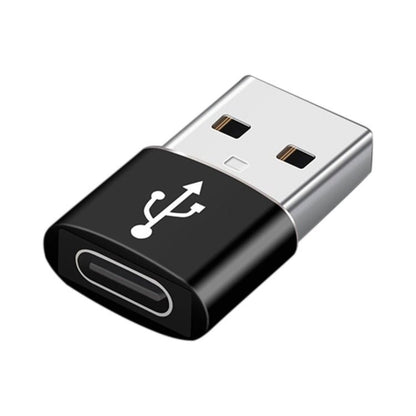 USB - C / Type - C Female to USB 2.0 Male Aluminum Alloy Adapter, Support Charging & Transmission, USB 2.0 - ORIWHIZ