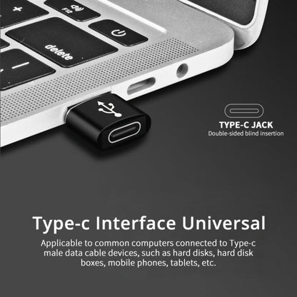 USB - C / Type - C Female to USB 2.0 Male Aluminum Alloy Adapter, Support Charging & Transmission, USB 2.0 - ORIWHIZ