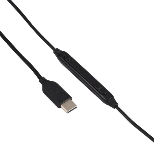USB - C / Type - C Interface In - ear Woven Wire - controlled Earphone for Samsung Phones, Cable Length: 1.1m - ORIWHIZ